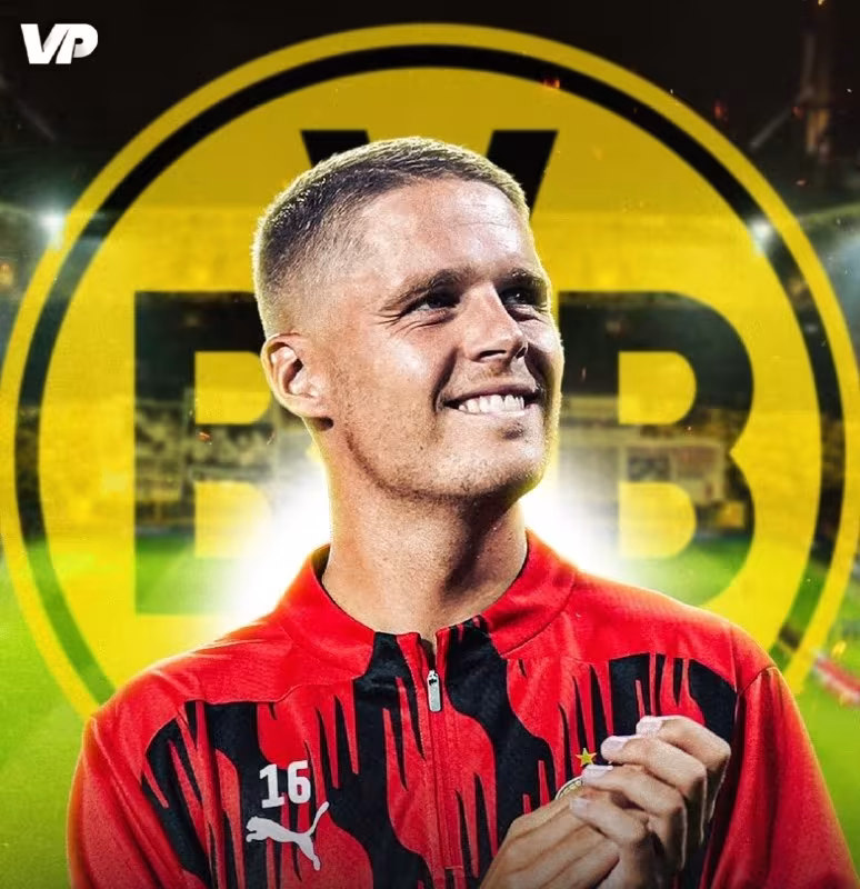 Joey Veerman Dortmund klubi nishonida