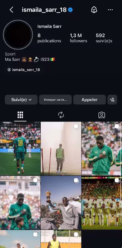 Ismaila Sarr «Liverpul»ga o'tish uchun keskin choralar ko'rmoqda