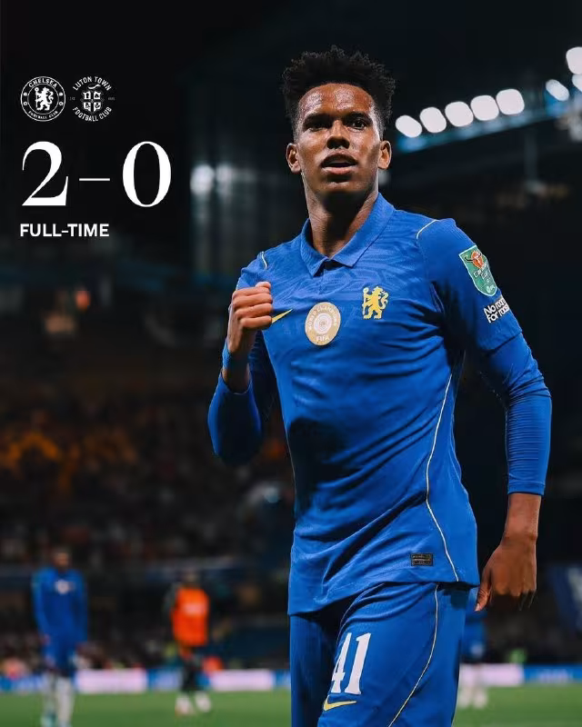 Chelsea 2:0 Luton Town: Liga kubogida g'alaba