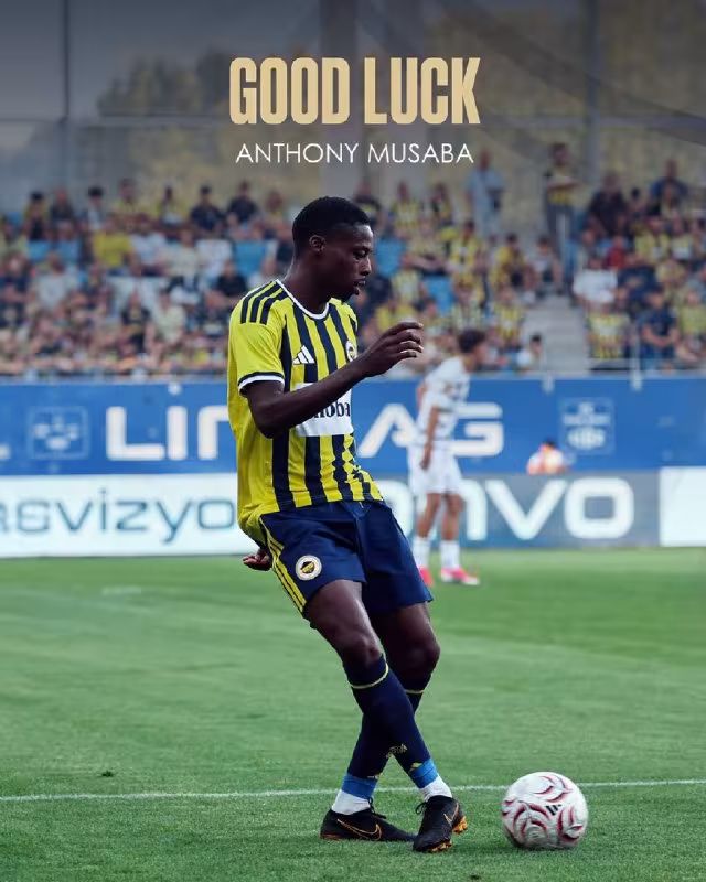 Entoni Musaba "Fenerbaxche" bilan xayrlashdi