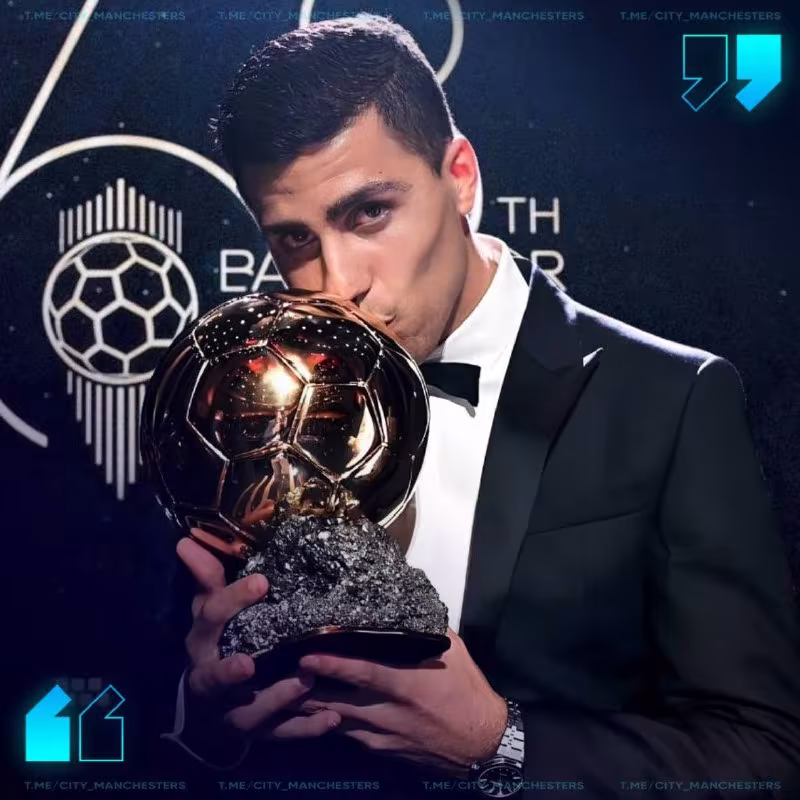 Rodri "Manchester Siti" muxlislariga xayrlashuv maktubini yo'lladi