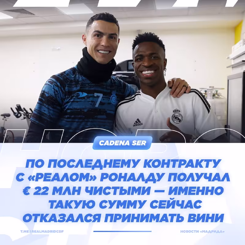 Vinisiyus Junior va «Real» o'rtasidagi muzokaralar: Ronaldu ssenariysi takrorlanmoqdami?