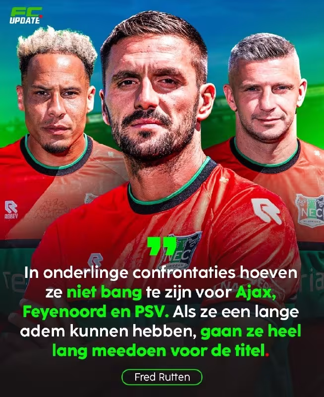 Fred Rutten: NEC chempionlik uchun kurasha oladi