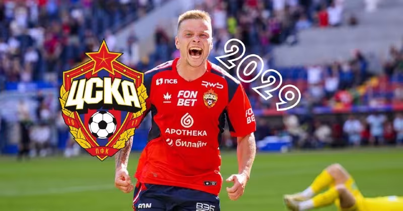 Danil Krugovoy CSKA bilan shartnomani uzaytirdi