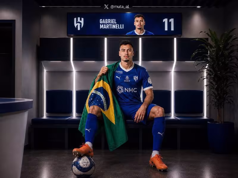 Gabriel Martinelli «Al-Hilol»ga o'tishga yaqin