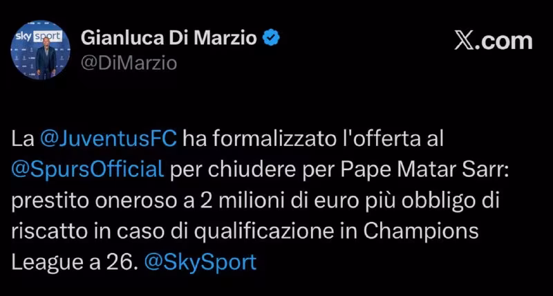 Juventus Pape Matar Sarr uchun taklif yubordi