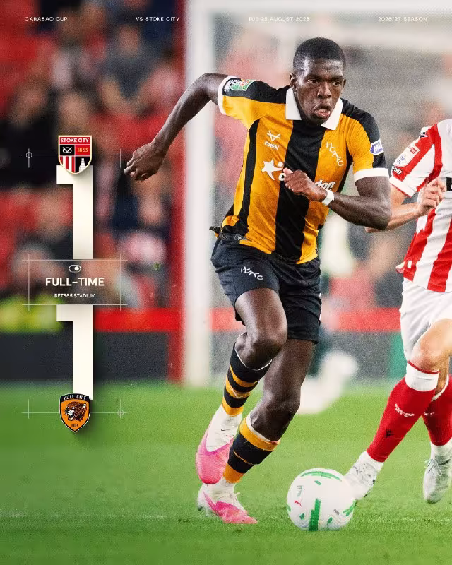 Hull City 1:1 Stoke City: Hull City penaltilar seriyasida g'alaba qozondi