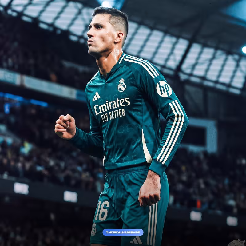 Rodri "Real Madrid"da 16-raqam ostida o'ynashi mumkin