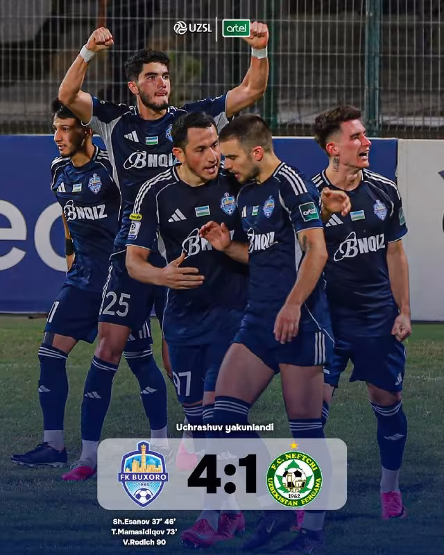 Aleksandr Xomyakov: Buxoro – Neftchi uchrashuvi haqida