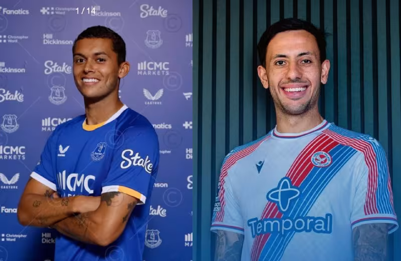 Everton va Kristal Pelas vingerlar almashinuvini amalga oshirdi