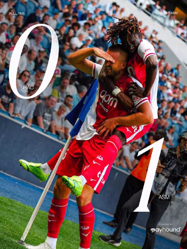 Le Havre 0:1 Monaco: Felipe Luis shogirdlari g'alaba bilan boshlashdi