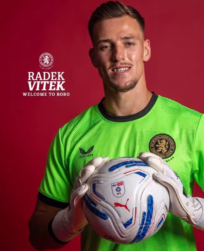 Radek Vitek «Midlsbro» futbolchisiga aylandi