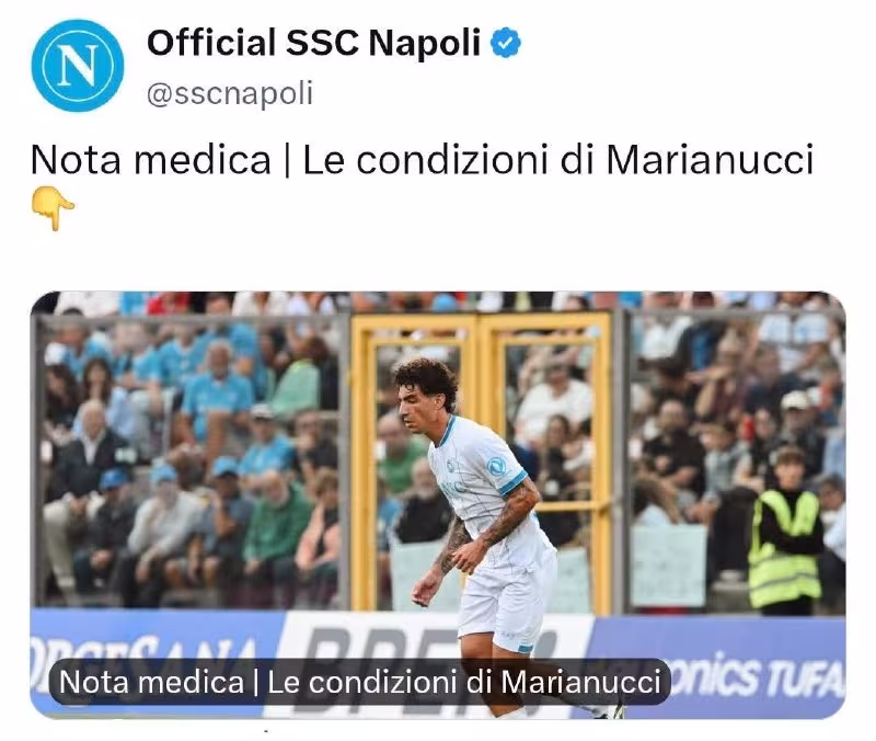 Luka Marianuchchi jarohat oldi