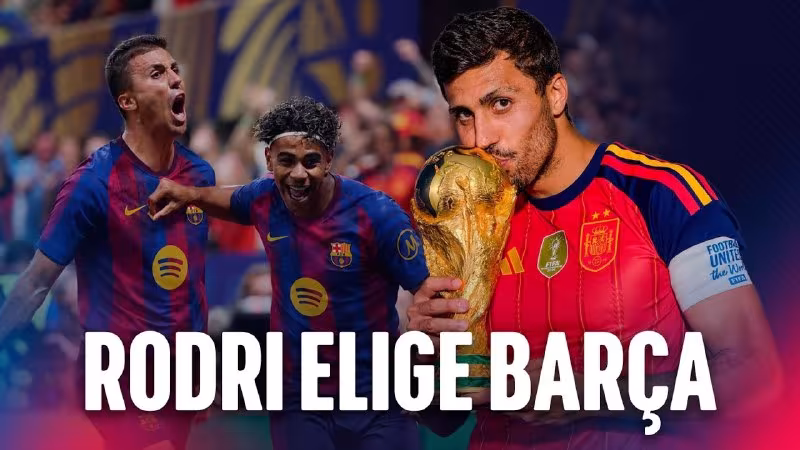 Rodri "Barselona"ga o'tishga yaqin