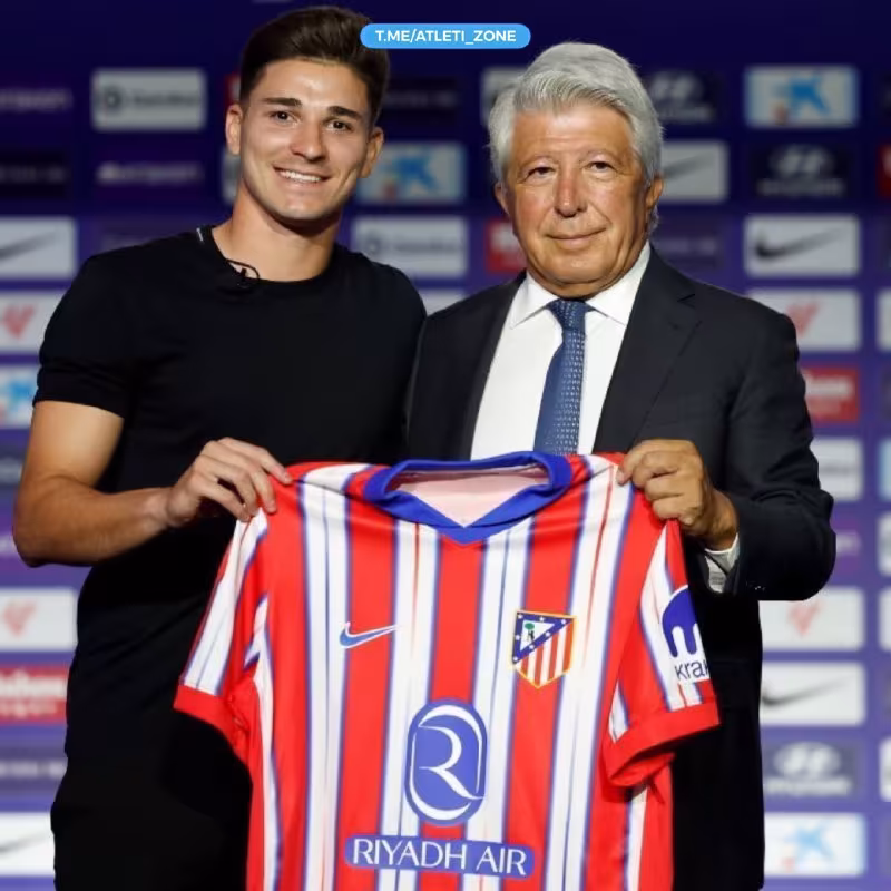 Atletiko Madrid Xulian Alvaresning ketishi haqidagi xabarlarni rad etdi