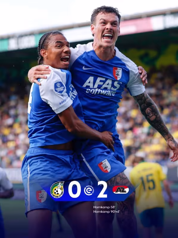 Fortuna Sittard 0:2 AZ: Alkmaar jamoasi ketma-ket uchinchi g'alabasini qo'lga kiritdi