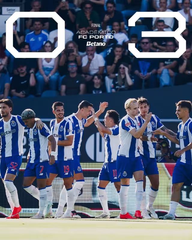 Akademiku de Vizeu 0:3 Portu: Portu yirik hisobda g'alaba qozondi