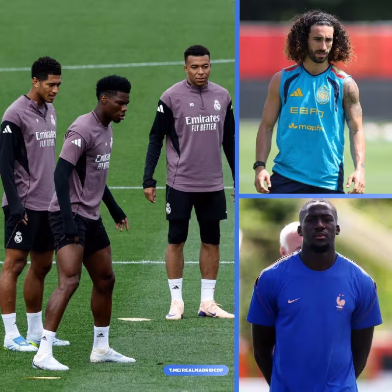 Bellingem, Mbappe va boshqa yulduzlar mashg'ulotlarni boshlaydi