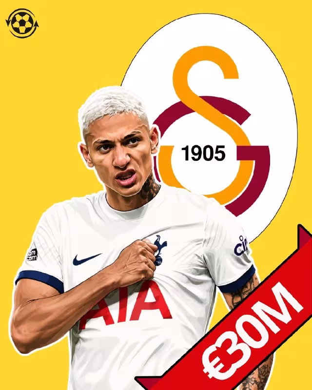 Galatasaroy Risharlison transferi ustida ishlamoqda
