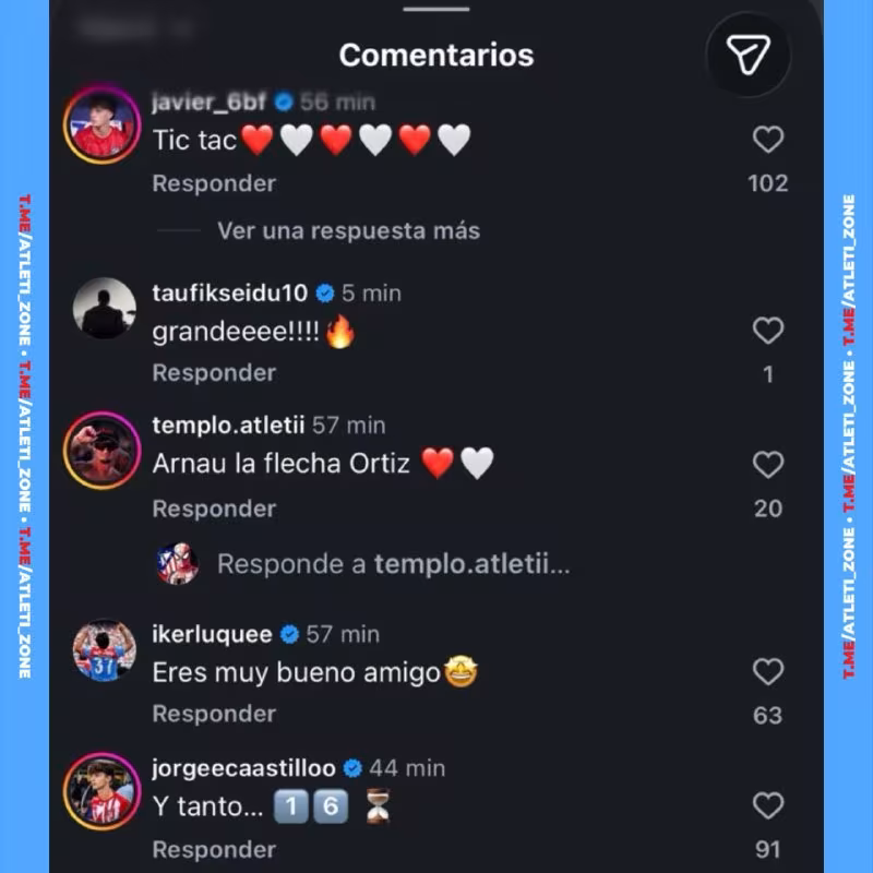 Arnau Ortiz «Atletiko»ning asosiy jamoasiga o'tishi mumkin
