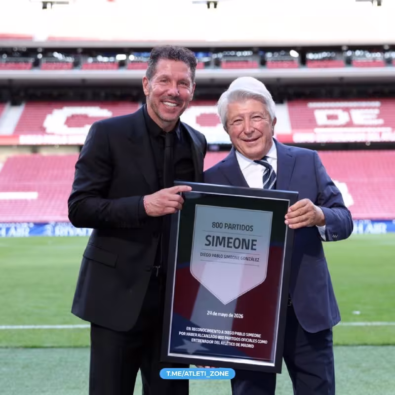 Diego Simeone «Atletiko» boshqaruvidagi 800-o'yinini o'tkazdi