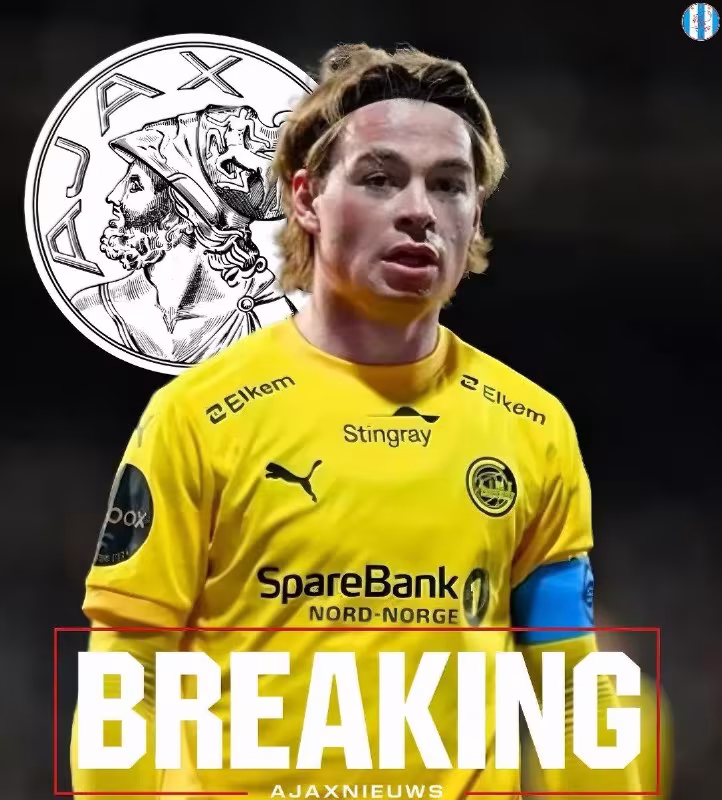 Ajax «Bodo-Glimt» sardori Patrik Bergni kuzatmoqda