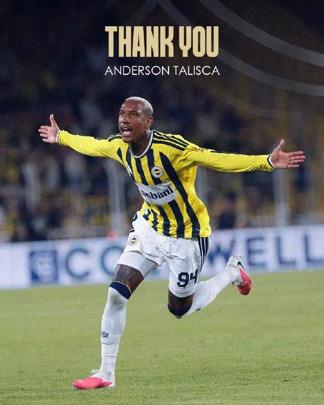 Anderson Taliska «Fenerbaxche»dan ketdi