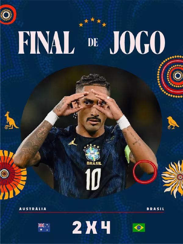 Braziliya Avstraliyani mag'lub etdi