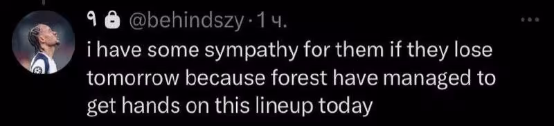 Nottingem Forest bugungi o'yin uchun Tottenxemning tarkibini bilib oldi