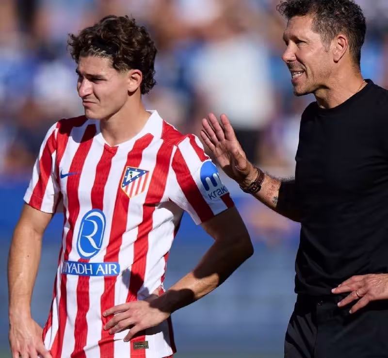 Diego Simeone: Xulian Alvares hali o'z formasini tiklamoqda
