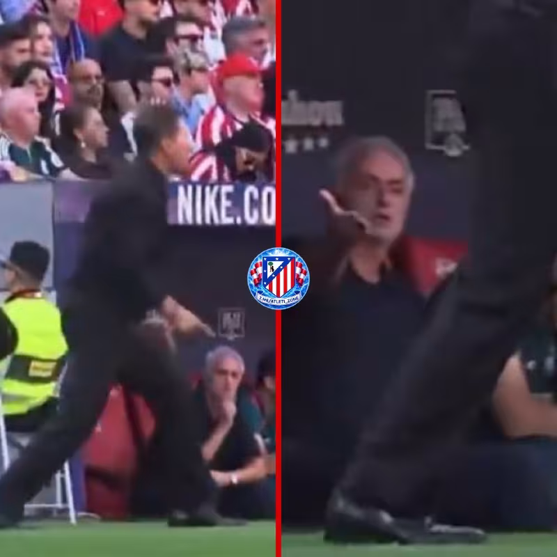 Joze Mourinyu Diyego Simeonega e'tiroz bildirdi