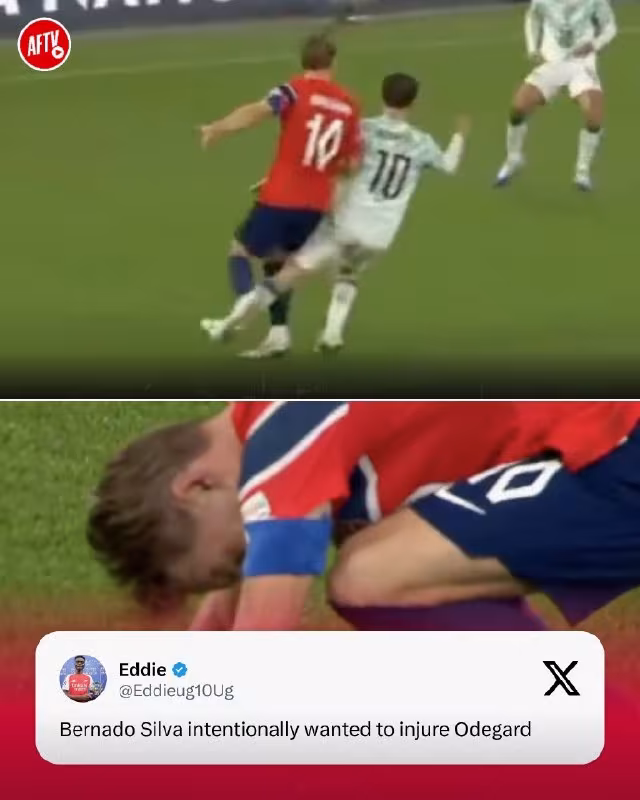 Martin Edegor Norvegiya safida jarohat oldi