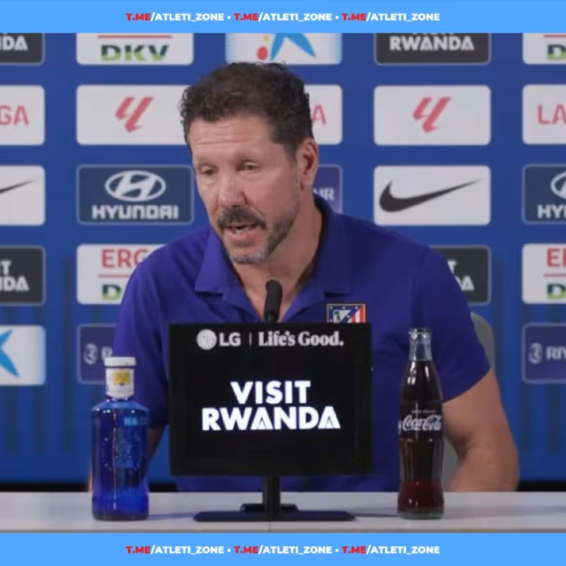 Diego Simeone: "Juliano Simeone haqidagi gap-so'zlarga izoh bermayman"