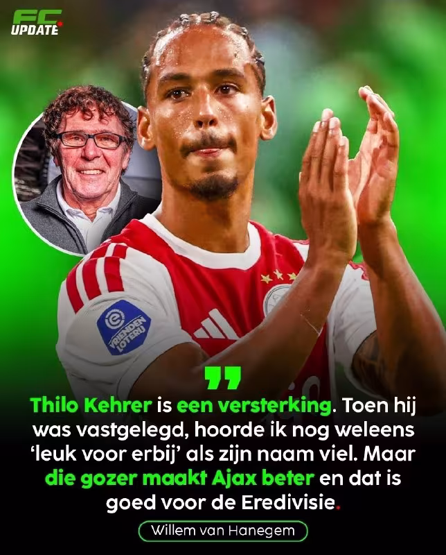 Villem van Xanegem: «Tilo Kerer «Ayaks»ni kuchaytirmoqda»