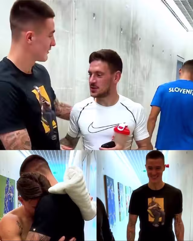 Benjamin Sheshko Sloveniya terma jamoasi yig'iniga yetib keldi
