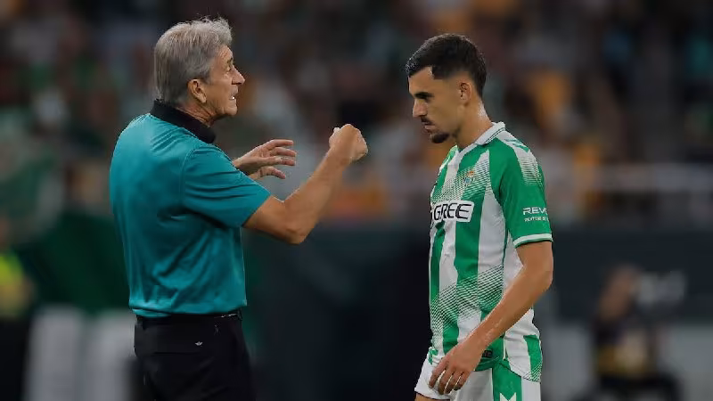 Dani Sebalos «Betis» muxlislari qarshisida ilk bor maydonga tushdi