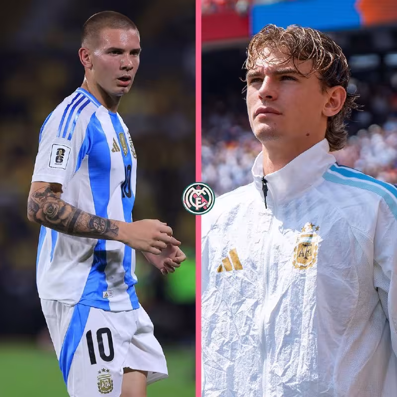 Franko Mastantuono va Niko Pas Argentina terma jamoasiga chaqirildi