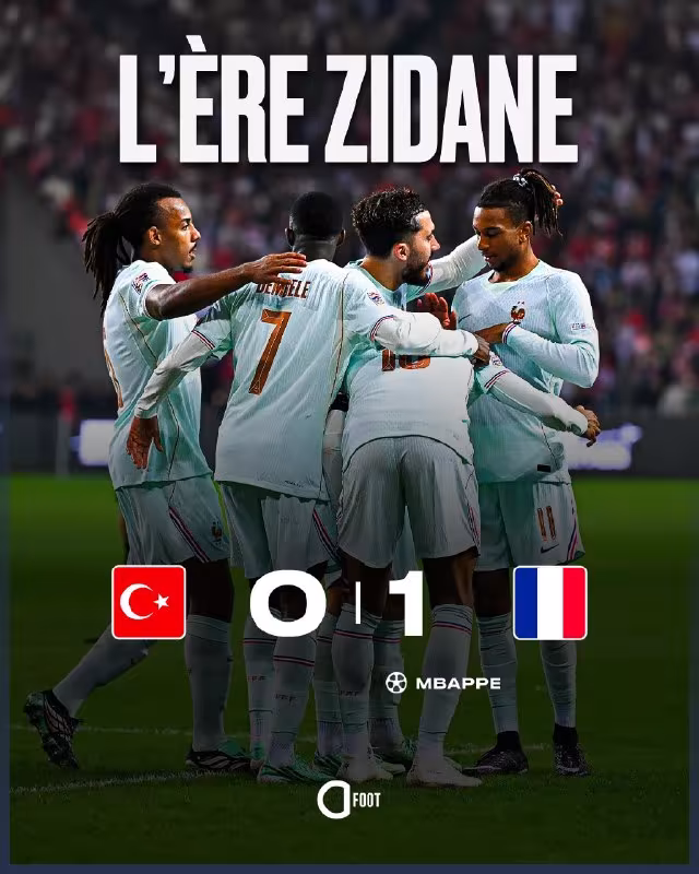 Fransiya terma jamoasi Turkiyani mag'lub etdi