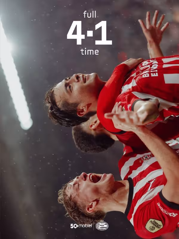 PSV 4:1 hisobida g'alaba qozondi