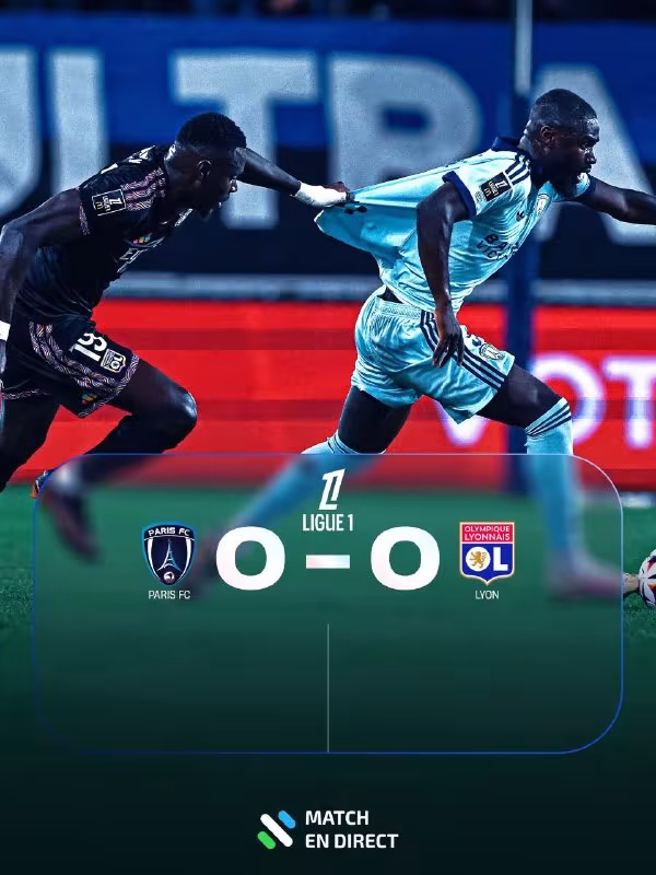 Paris FC va Lion durang qayd etdi