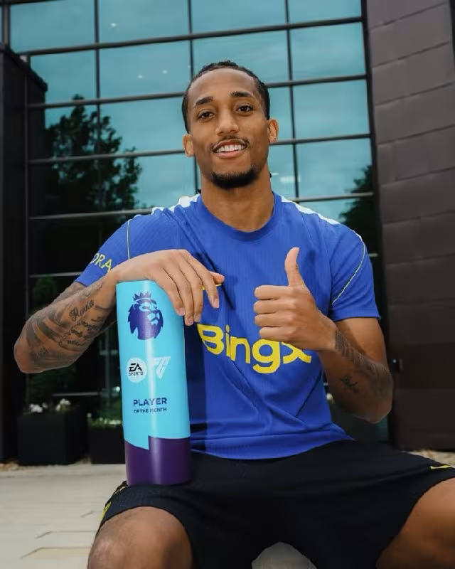 Joao Pedro APLda avgust oyining eng yaxshi futbolchisi deb topildi