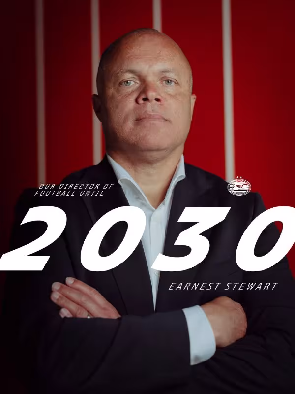 PSV texnik direktori Ernest Styuart bilan shartnomani uzaytirdi