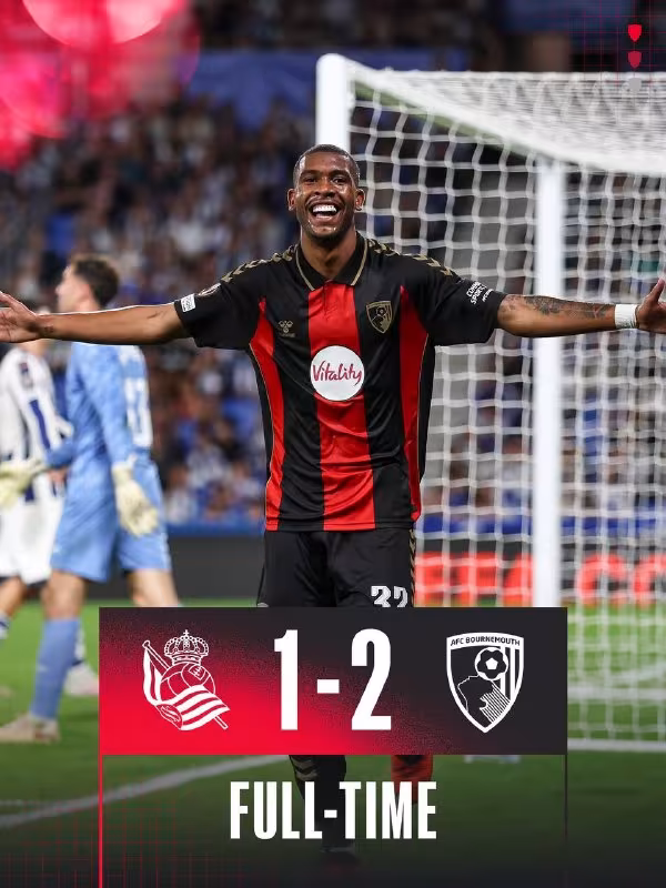 Real Sosedad 1:2 Bornmut: Yevropa ligasida tarixiy g'alaba