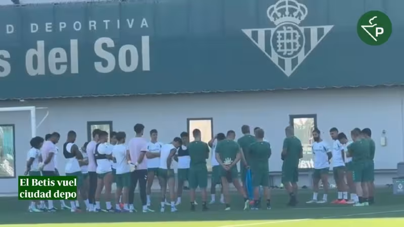 Real Betis mashg'ulotlarga qaytdi