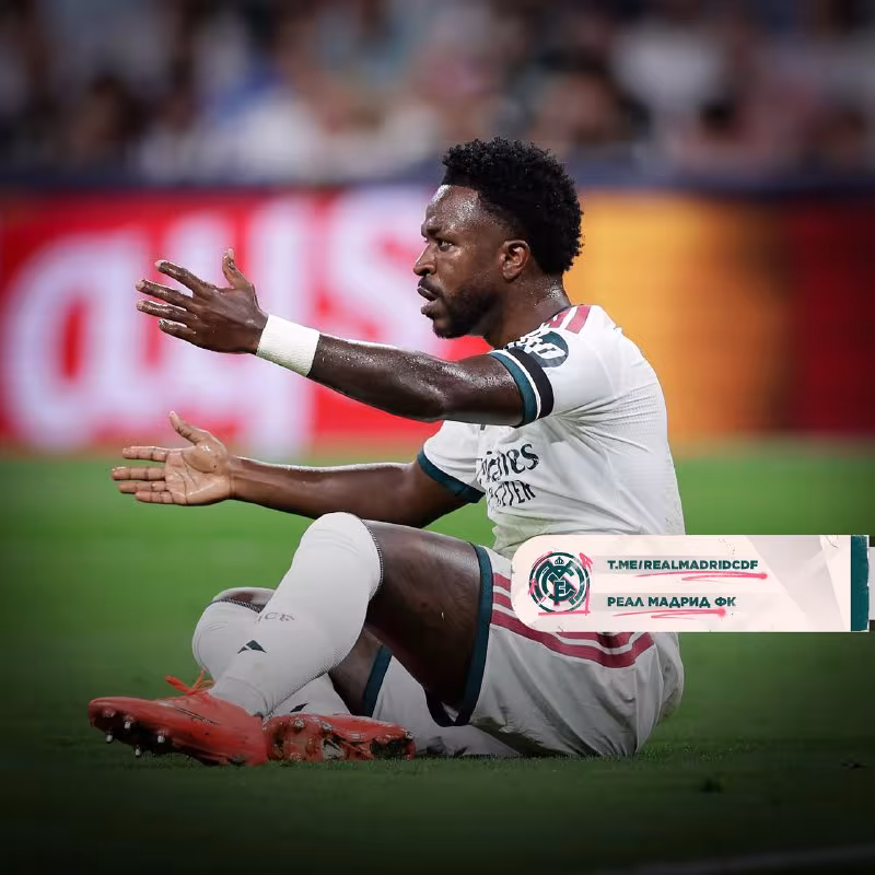 Marca: «Real» muxlislari Vinisius Juniorning o'yinidan norozi