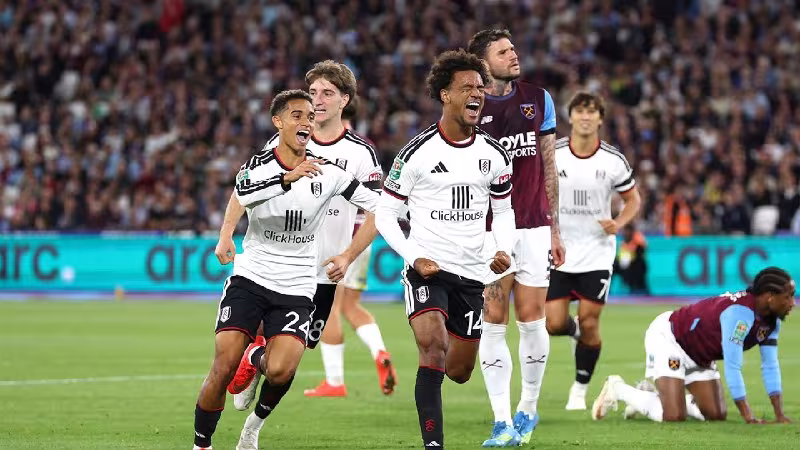 Fulham 3:2 West Ham: Karabao kubogi 1/8 finaliga yo'llanma