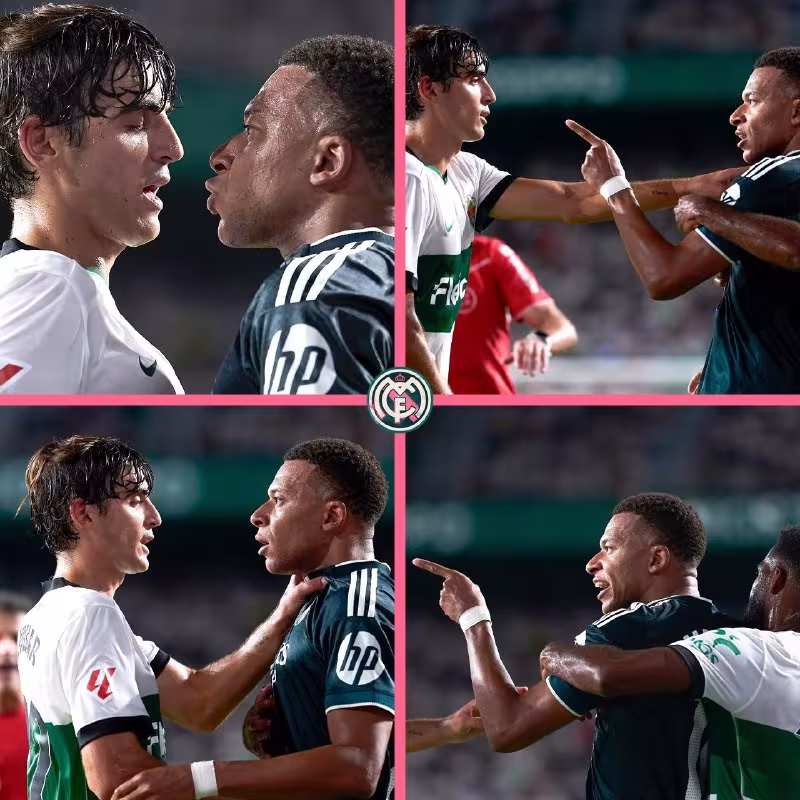 Mbappe va Gonsalo Vilyar o'rtasida to'qnashuv yuz berdi