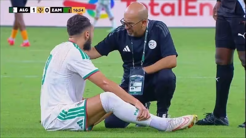 Amine Gouiri jarohat olgan bo'lishi mumkin