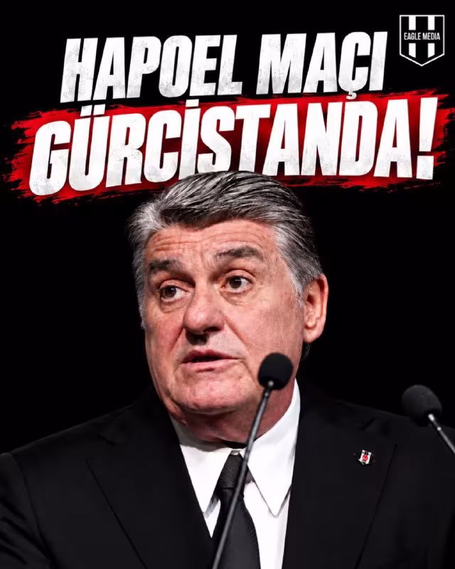 Besiktas va Hapoel Beer-Sheva o'rtasidagi o'yin Gruziyada o'tishi mumkin
