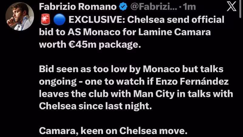 Fabrisio Romano: «Chelsi» Kamara uchun rasmiy taklif yubordi